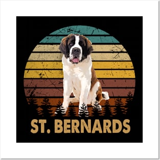 Nature's Navigators St. Bernard NOPE, Tee Triumph Extravaganza Posters and Art